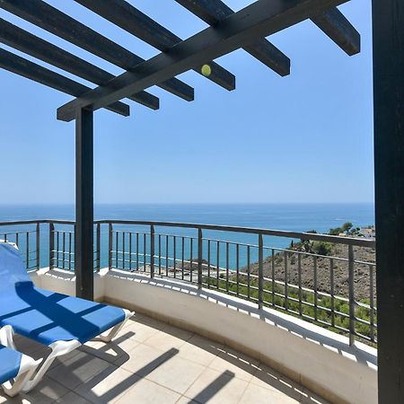 Apartamento Vista Mar Frontal Garaje Y Wifi Torrox Eksteriør billede