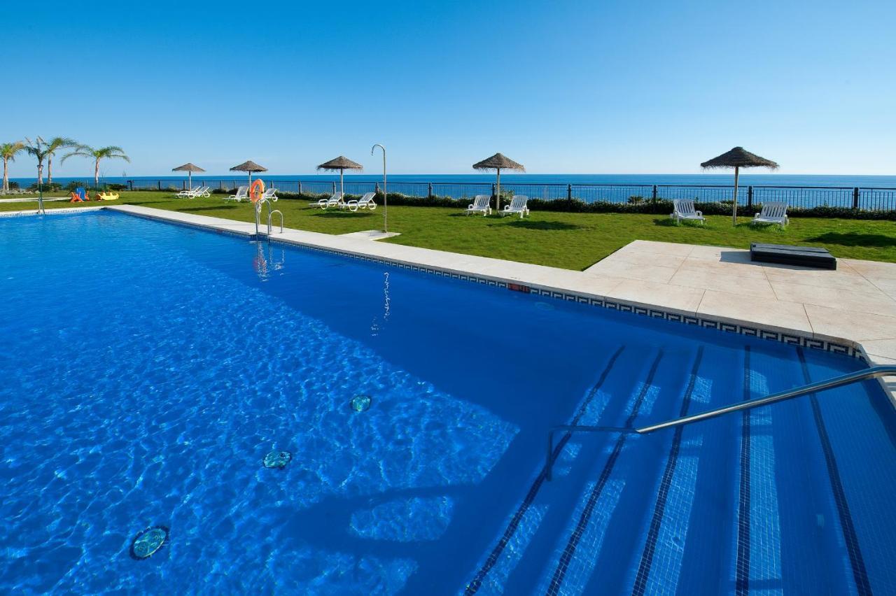 Apartamento Vista Mar Frontal Garaje Y Wifi Torrox Eksteriør billede