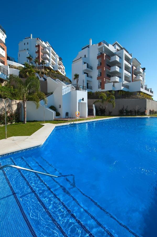 Apartamento Vista Mar Frontal Garaje Y Wifi Torrox Eksteriør billede