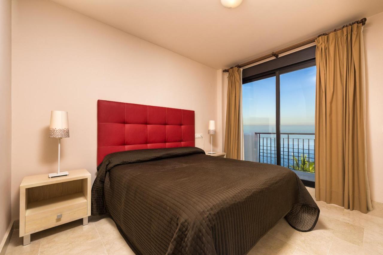 Apartamento Vista Mar Frontal Garaje Y Wifi Torrox Eksteriør billede